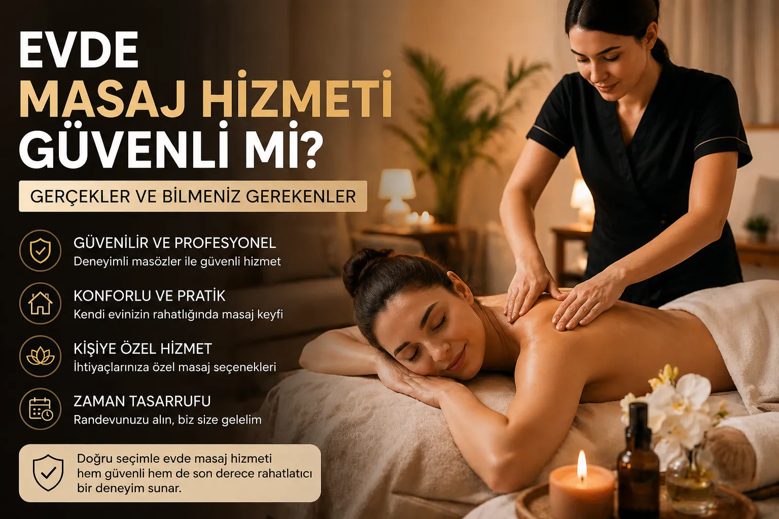 Evde Masaj Hizmeti Seçerken Nelere Dikkat Etmeli?
