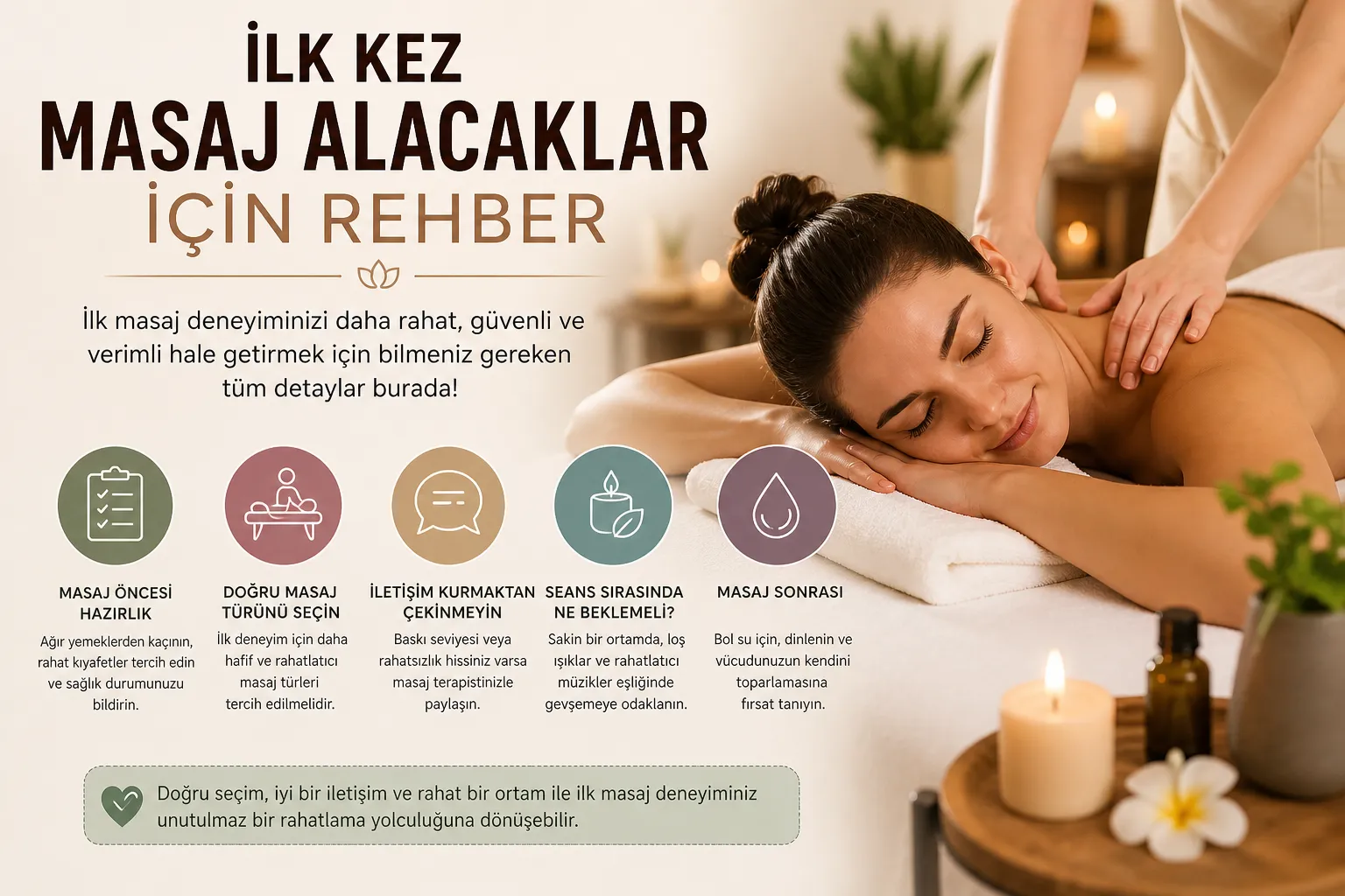 İlk Kez Masaj Alacaklar İçin Rehber